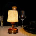 Stylish Retro Battery Operated Wireless LED Table Lamp