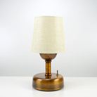 Stylish Retro Battery Operated Wireless LED Table Lamp