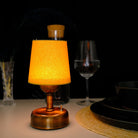 Stylish Retro Battery Operated Wireless LED Table Lamp