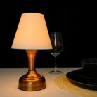 Stylish Retro Battery Operated Wireless LED Table Lamp