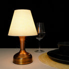 Stylish Retro Battery Operated Wireless LED Table Lamp