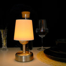 Stylish Retro Battery Operated Wireless LED Table Lamp