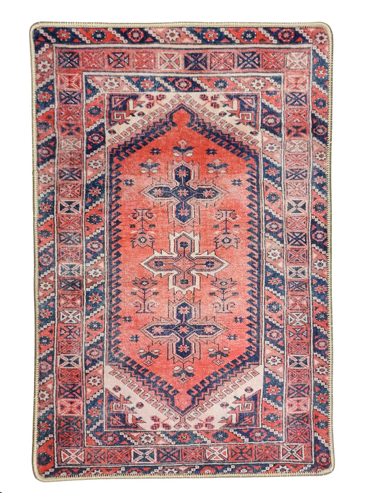 2x3 Afghan Rug Red, Small Area Rugs 3x5 4x6 Oriental Traditional Antiq –  Fame
