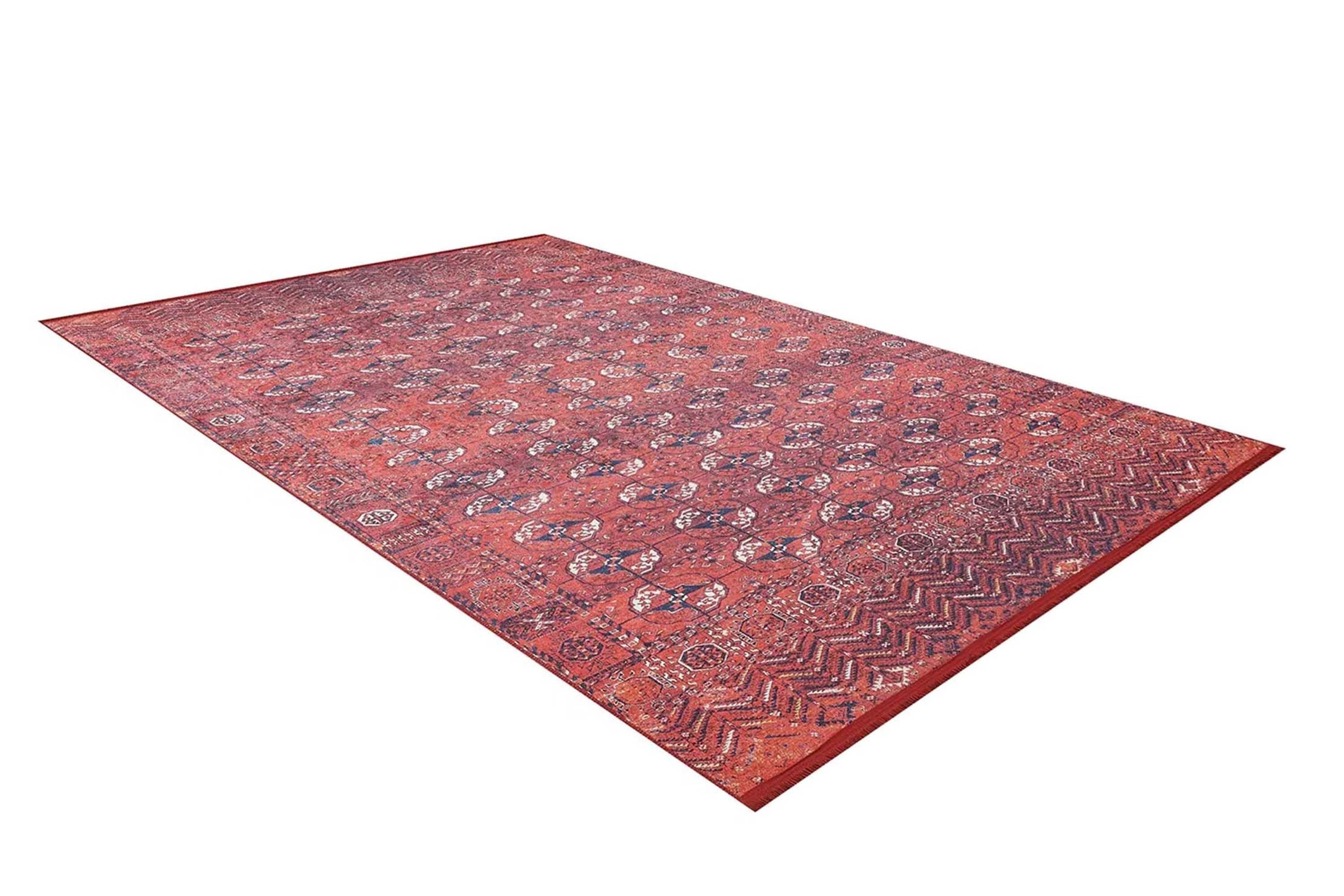 Abira Afghan Red Rug-Fame Rugs-2'x3'ft 60x90cm-fame