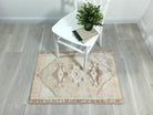 Ador Turkish Beige Faded Brown Rug-Rugs-Fame Rugs-2'x3' ft 60x90 cm-fame