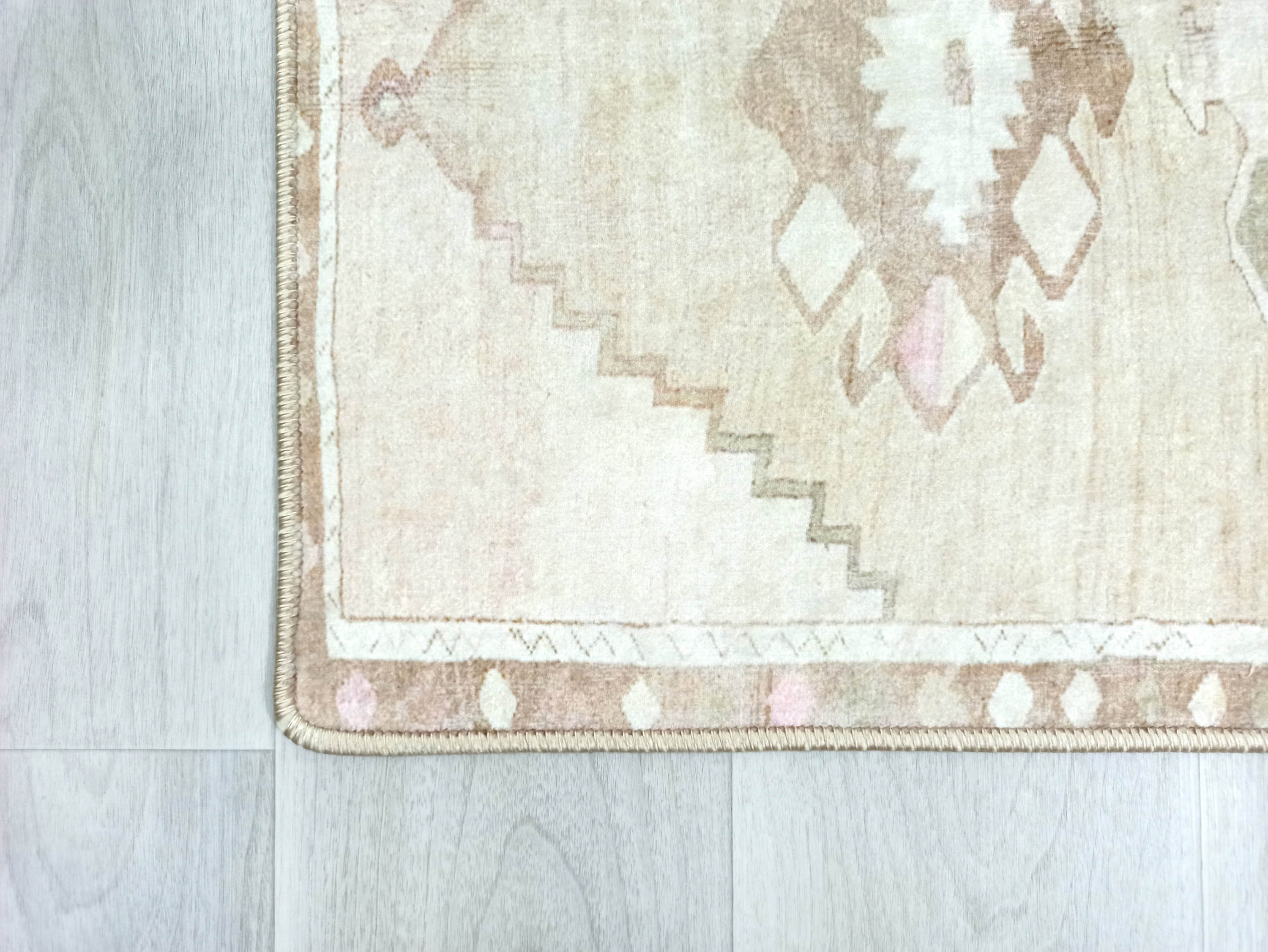 Ador Turkish Beige Faded Brown Rug-Rugs-Fame Rugs-2'x3' ft 60x90 cm-fame