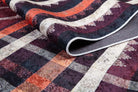 Afaf Turkish Orange Black Beige Kilim Rug-Fame Rugs-2'x3'ft 60x90cm-fame