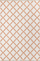 Aicha2 Moroccan Modern Orange Rug-Rugs-Fame Rugs-3'9"x5'9" 120x180cm-fame