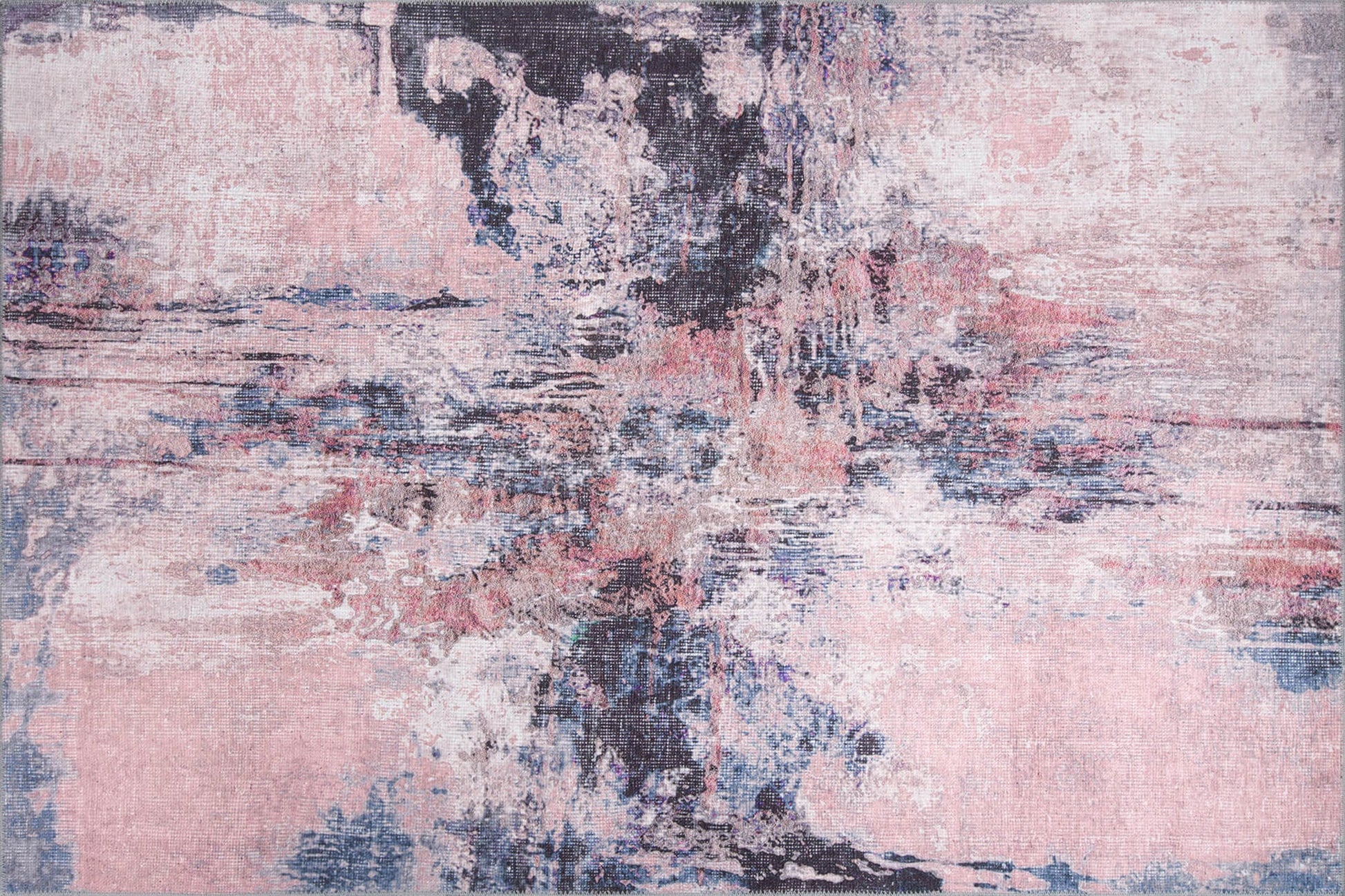 Aba Abstract Pastel Pink Rug – Fame