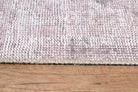 Gabba Faded Muted Blush Pink & Beige Distressed Rug - famerugs