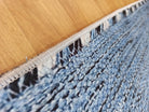 Elise Rug Turkish Blue Gray Modern Rug - famerugs