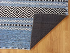 Elise Rug Turkish Blue Gray Modern Rug - famerugs