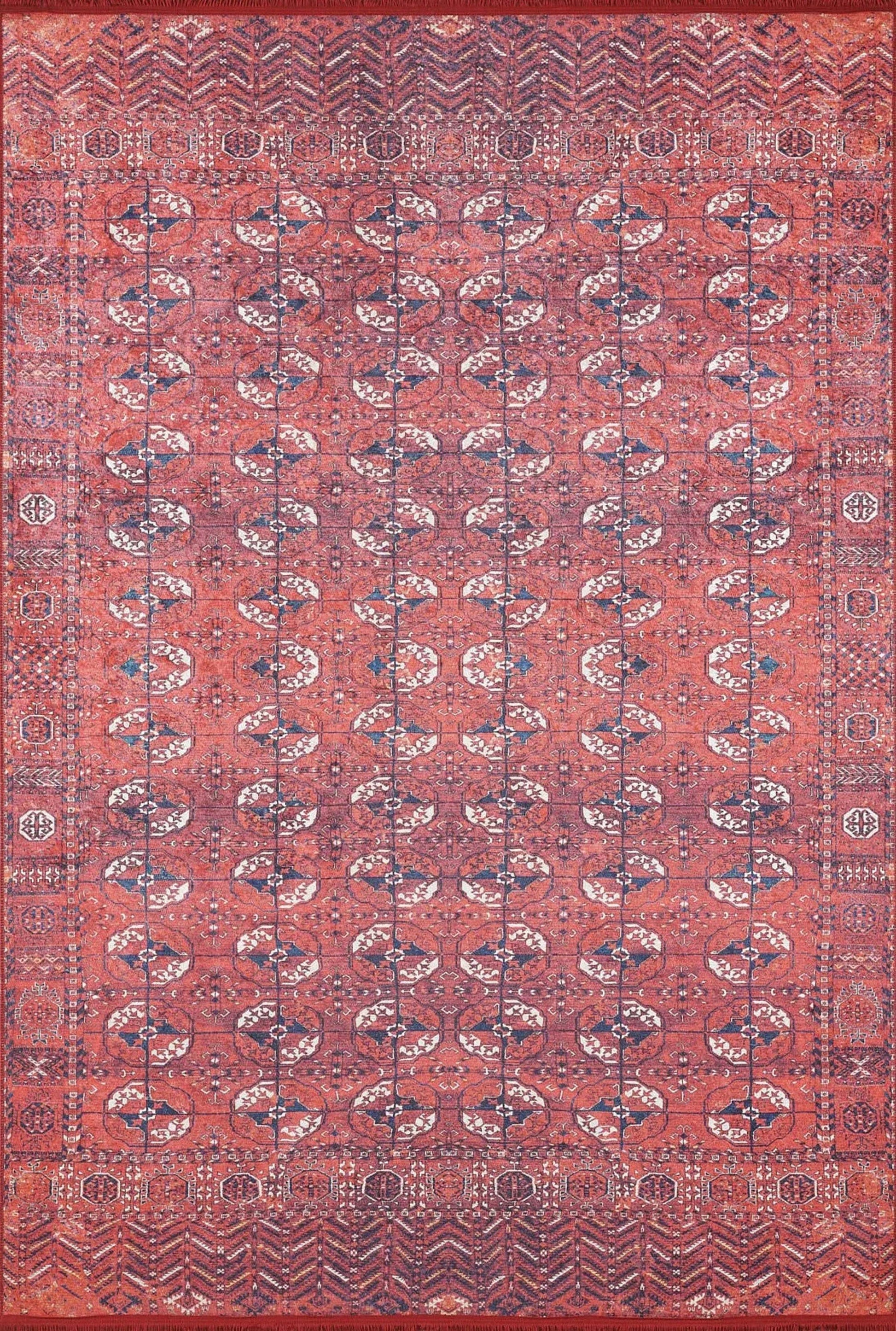 2x3 Turkish Rug, Orange & Silver Small Area Rugs 3x5 4x6 Traditional V –  Fame